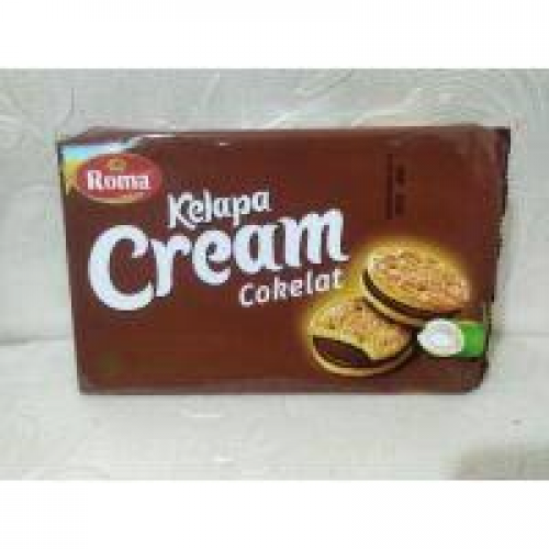 ROMA KELAPA CREAM 180GR COKLAT (4X7)