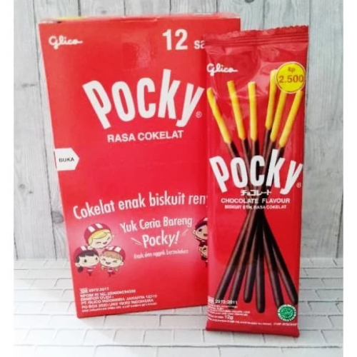 POCKY GLICO 12GR CHOCHO (10X12)