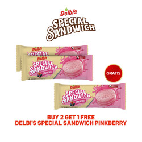 DELBIS SANDWICH STRAWBERRY (12X10)