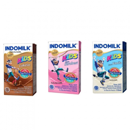 INDOMILK KID 125ML CAMPUR (40)