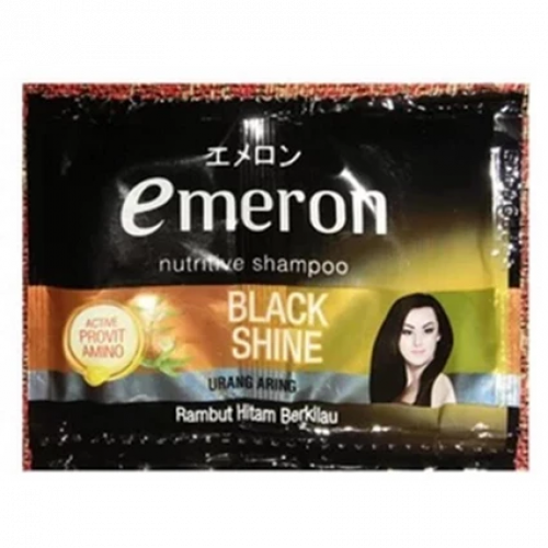 EMERON SHAMPO SASET BLACK & SHINE (20)